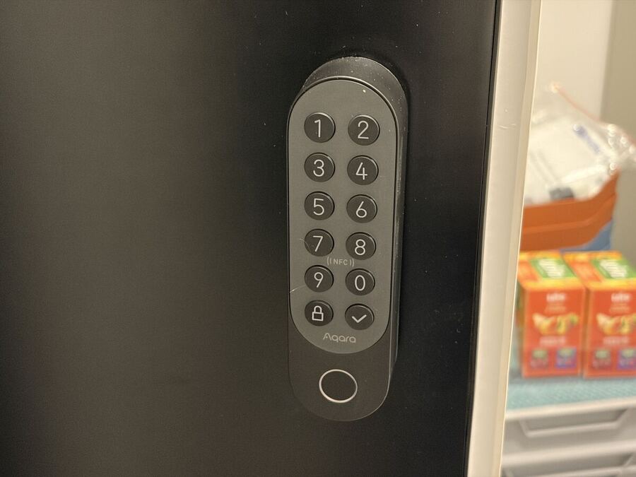 Front door & smart lock
